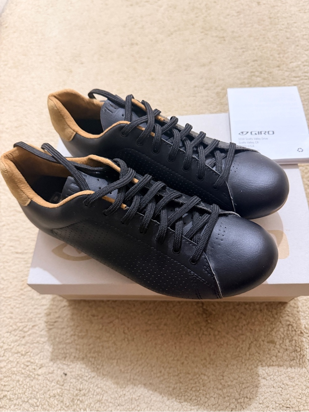 Giro Civila Women’s Cycling Shoes EU 40 with Cleats & Box